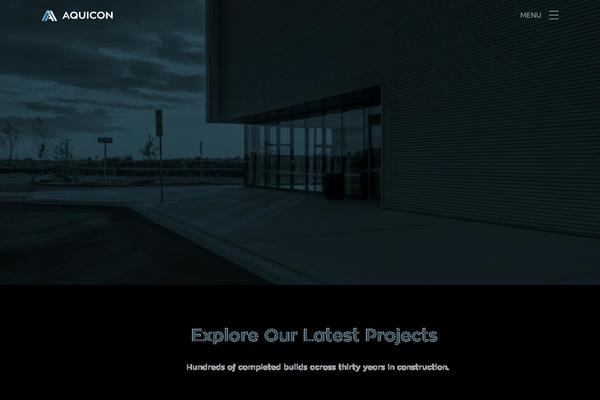 aquicon.com site used Aquicon-2016