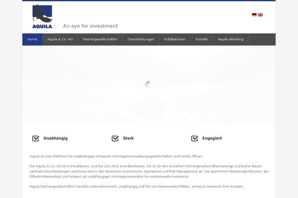 Site using Aqua Page Builder plugin
