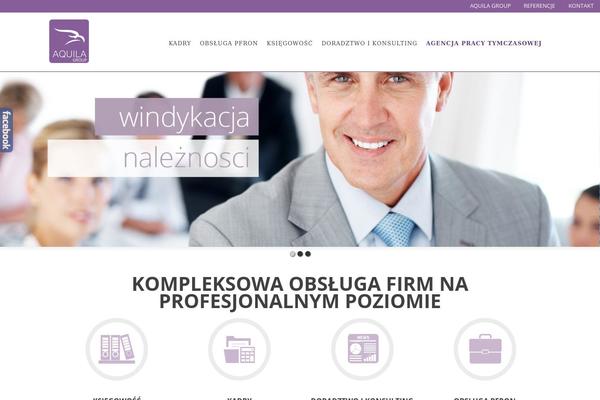 Zerif Lite theme site design template sample