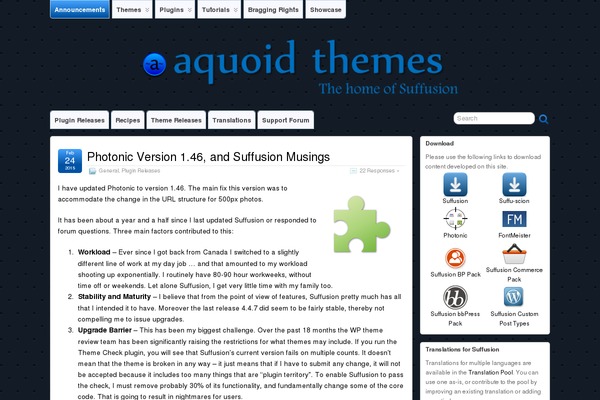 Site using Photonic Gallery for Flickr, Picasa, SmugMug, 500px, Zenfolio and Instagram plugin