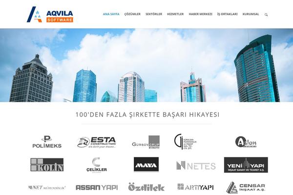 Durus theme site design template sample