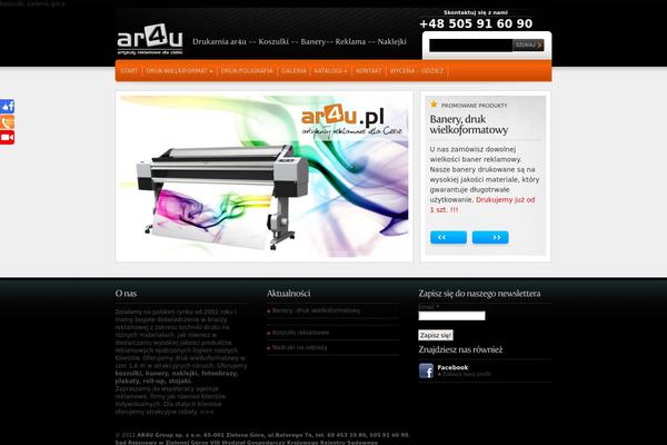 ar4u.pl site used Webfolio_wp