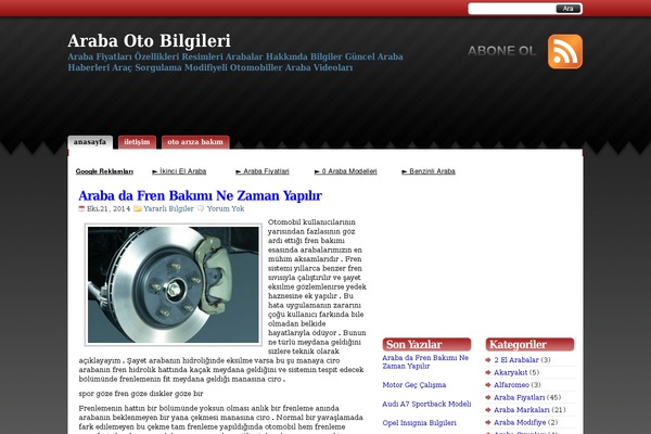 Studiopress_red theme site design template sample