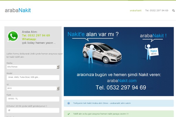 arabanakit.com site used Carforyou