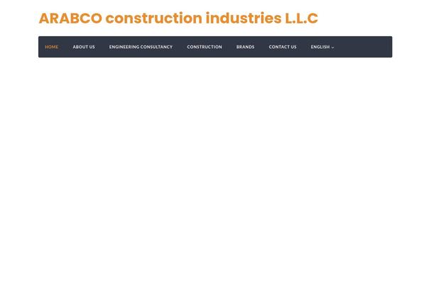 Batiment theme site design template sample