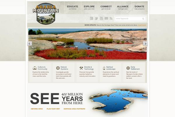 arabiaalliance.org site used Arabia-theme