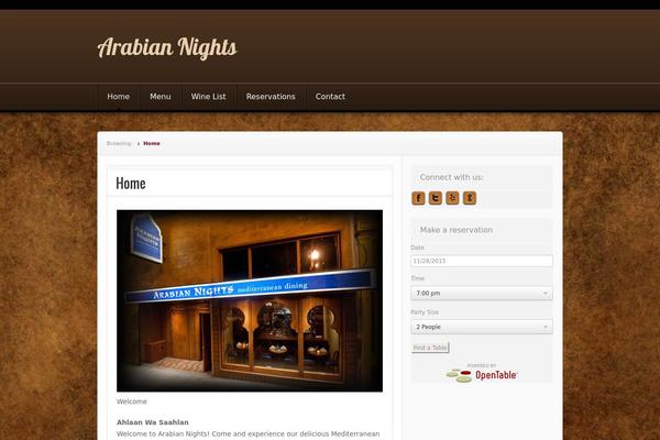 Nuntius theme site design template sample