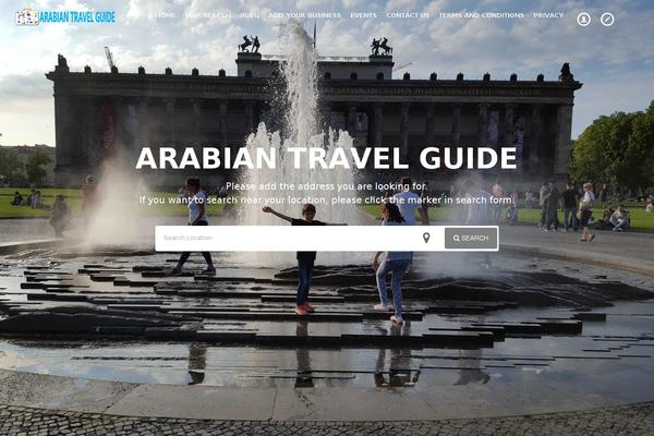 arabiantravelguide.com site used Javo-directory2