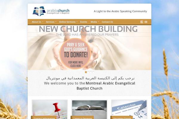Risen theme site design template sample