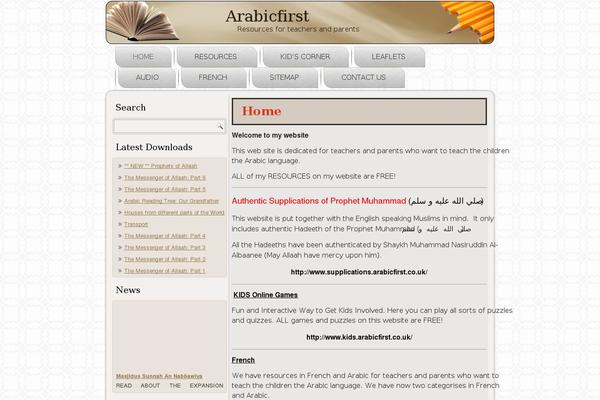 Site using Quiz-maker plugin