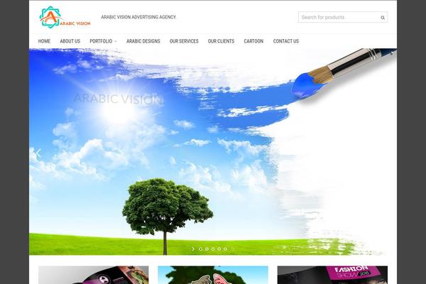 Adrenalin theme site design template sample