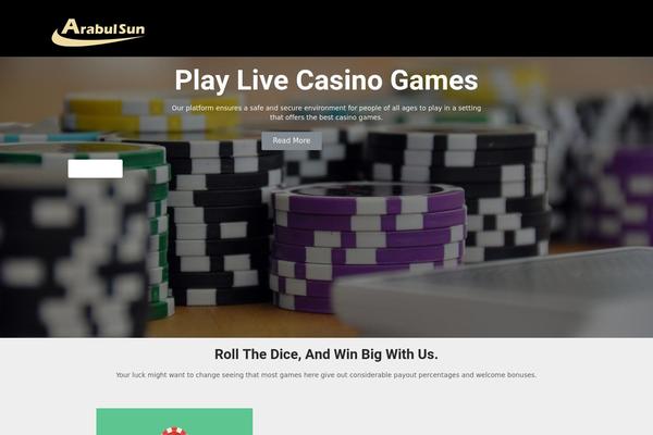 arabulsun.com site used SKT Filmmaker