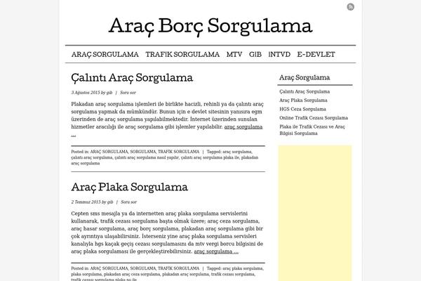 Mon Cahier theme site design template sample