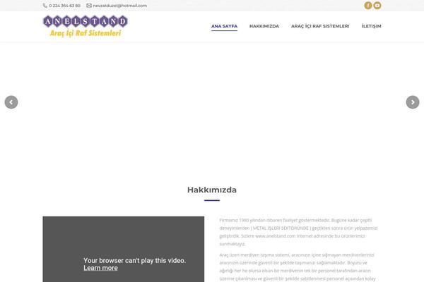 The7 theme site design template sample
