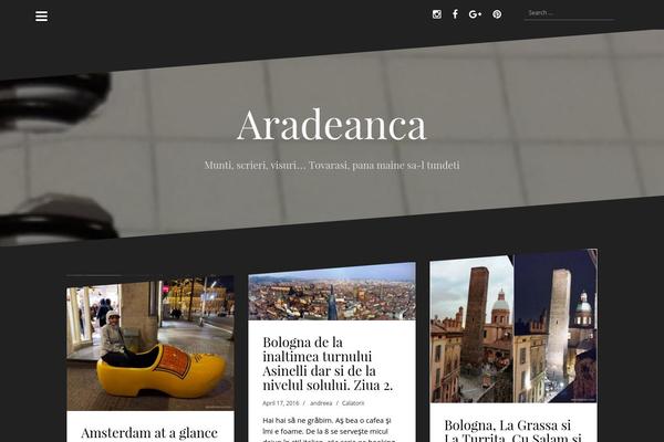 Mon Cahier theme site design template sample