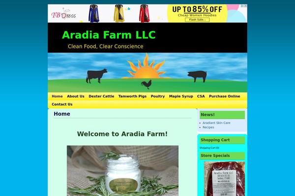 Aspen theme site design template sample
