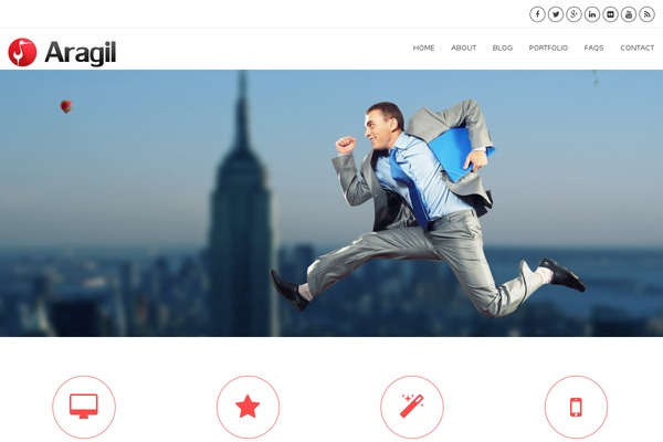 Liwo theme site design template sample
