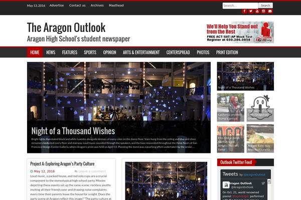 aragonoutlook.org site used Weekly News