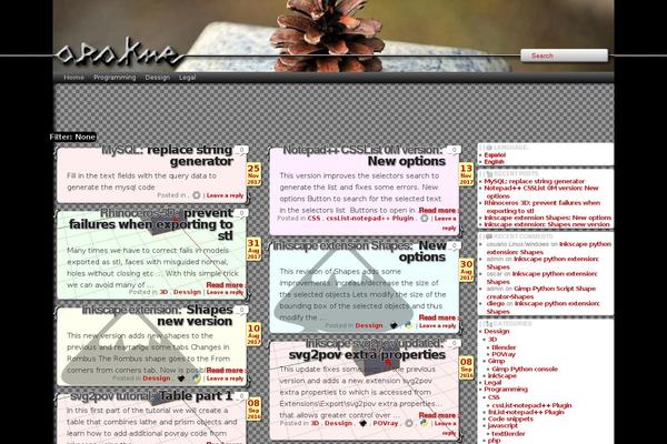 arakne.es site used Te
