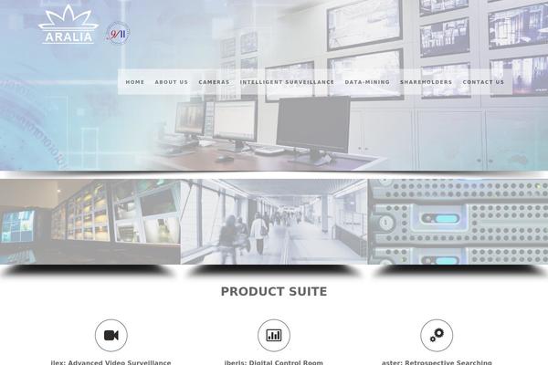 Igora theme site design template sample