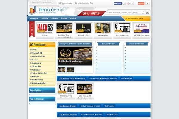 Rehber theme site design template sample