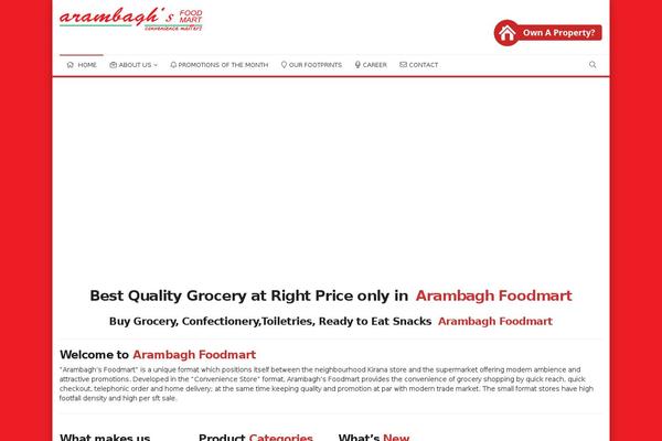 MX theme site design template sample