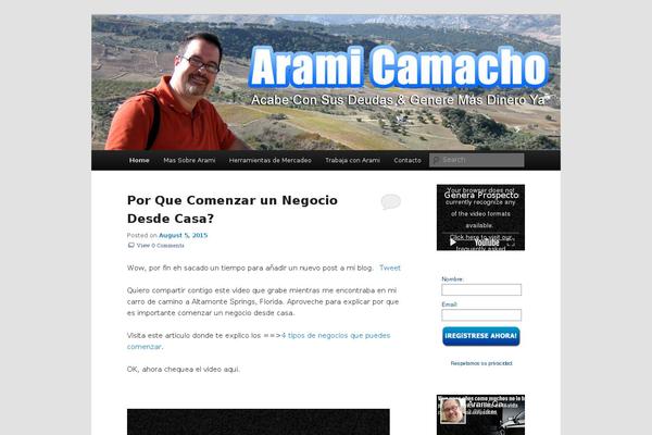 Site using Twenty Eleven Theme Extensions plugin