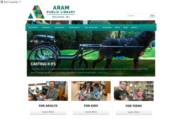NonProfit theme site design template sample
