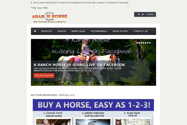 aranchhorse.com site used Proffet