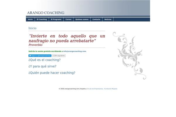 arangocoaching.com site used Branford