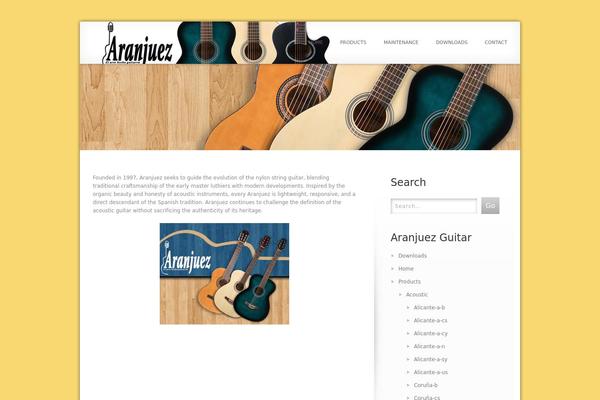 aranjuezguitars.com site used Ventura