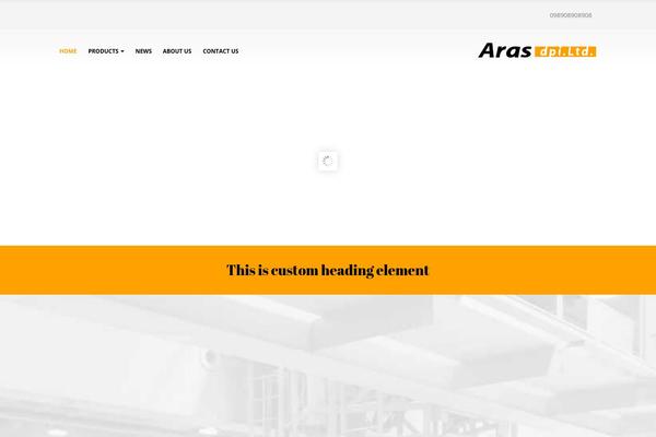 Porto theme site design template sample
