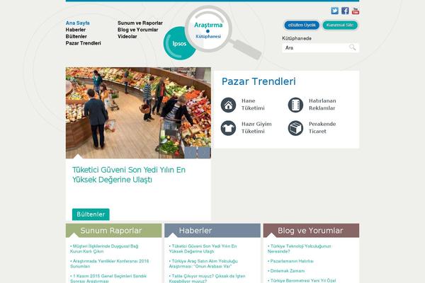 Site using TablePress plugin