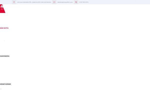 Denge theme site design template sample