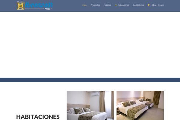 Bober theme site design template sample