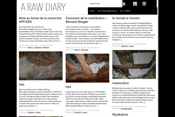 Paragrams theme site design template sample