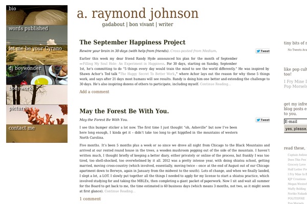 Picture Perfect theme site design template sample