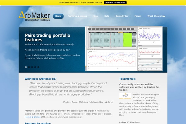 Quantum theme site design template sample