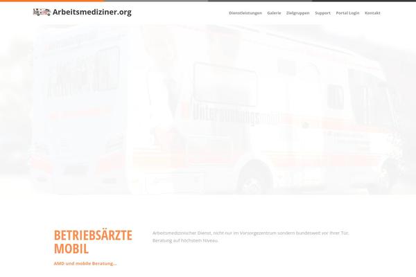 arbeitsmediziner.org site used Healthandcare