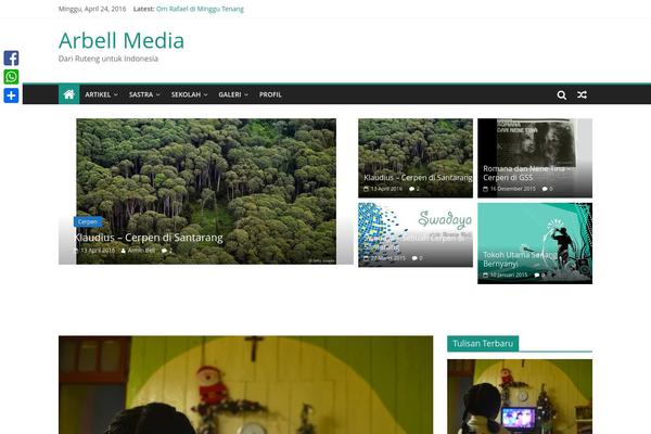 ColorMag theme site design template sample