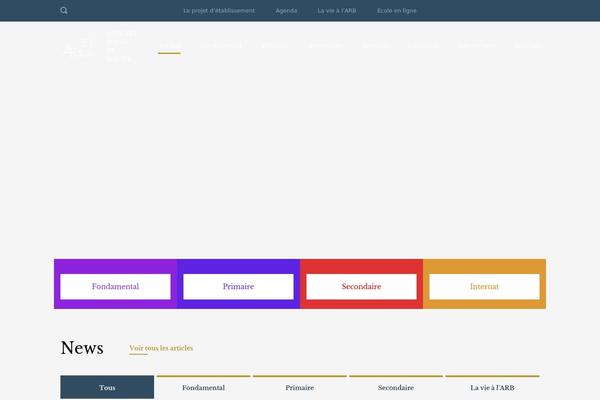Smarty theme site design template sample