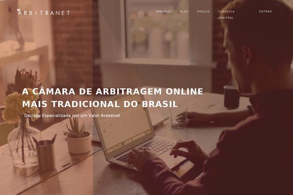 Juster theme site design template sample
