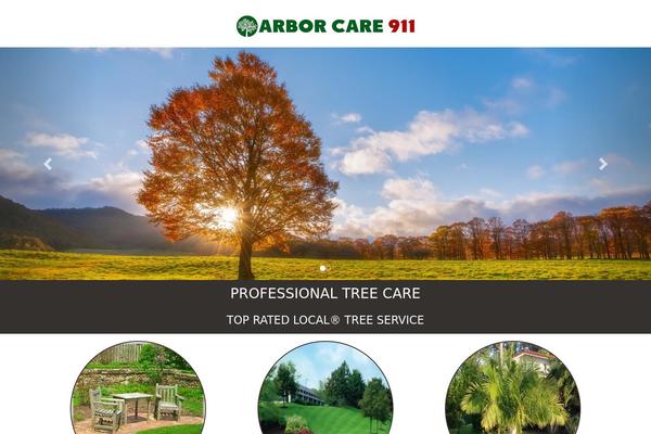 arborcare911.com site used Websites-depot