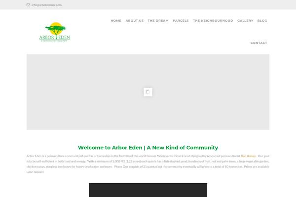Structure theme site design template sample