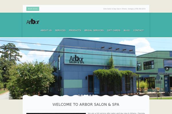 Beautypress theme site design template sample