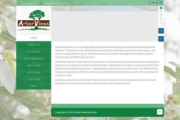 Vertikal theme site design template sample