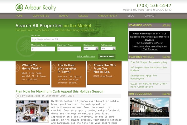 arbourrealty.com site used Arbourrealtynew