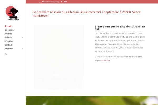 Site using Alpine PhotoTile for Google Plus and Picasa plugin