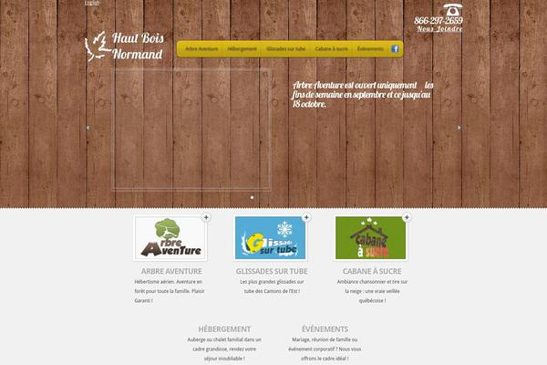 arbreaventure.ca site used Feather