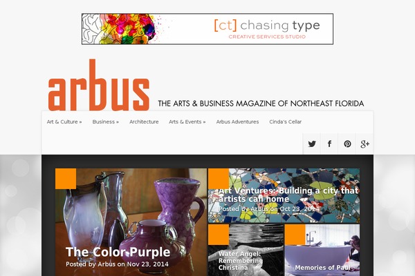 Nexus theme site design template sample